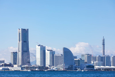 从大国码头眺望横滨湾