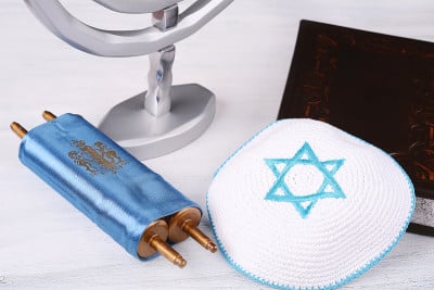 Torah和编织的kippah