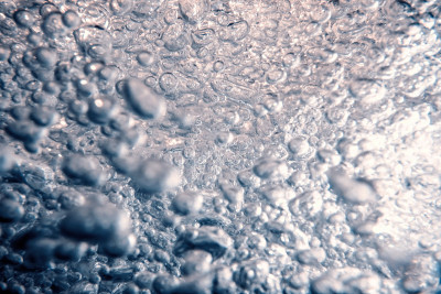 气泡，水下气泡抽象的水下背景。