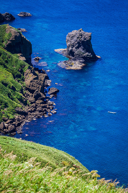 猫岩，瑞本岛，日本