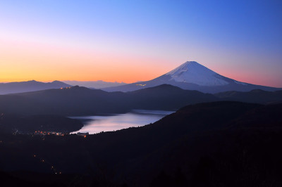 富士山和欣之湖