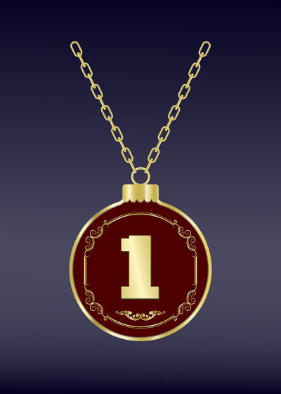 Luxury gold badges