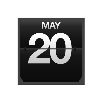 台历5月20日。