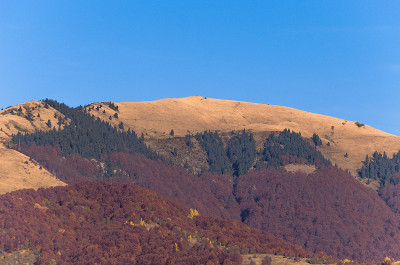 秋天的山