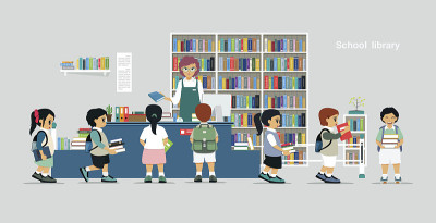学校图书馆