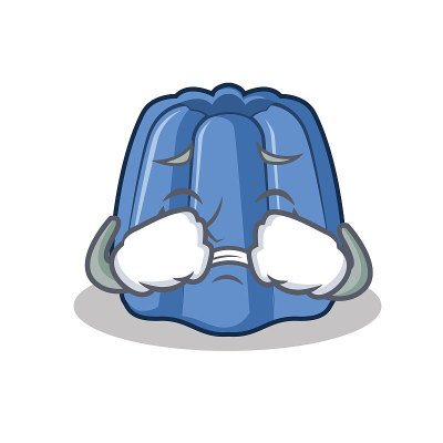 哭果冻卡通人物风格