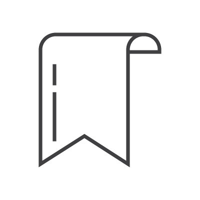 书签标签，标签图标矢量轮廓样式。书签线象征
