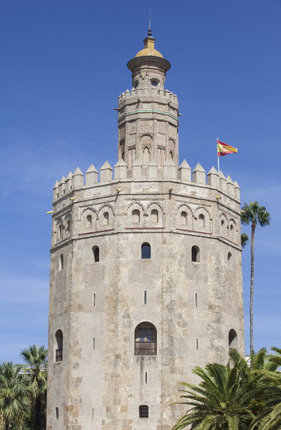 Torre del Oro，塞维利亚，西班牙