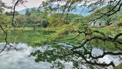 马来西亚，沐浴湖花园