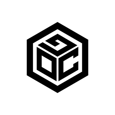hexagon design icon. initial letter vector templat