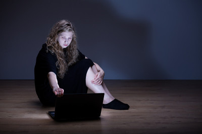 女性网络欺凌的受害者