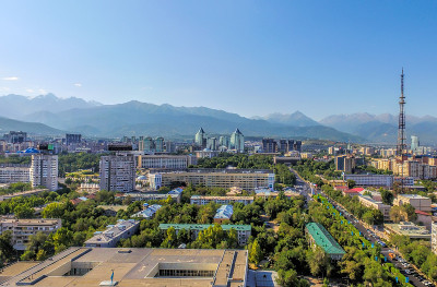 阿拉木图-鸟瞰图