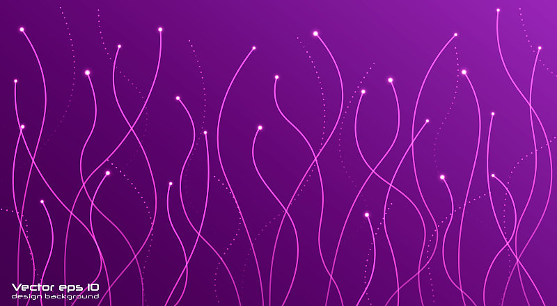 wave lines vector
