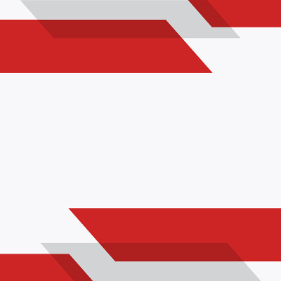 geometrical red and gray background border design
