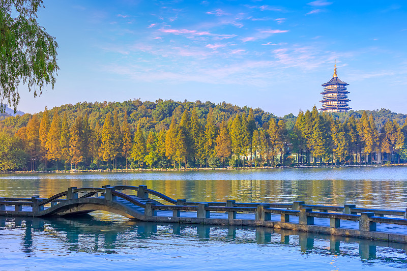 杭州美丽的风景，西湖