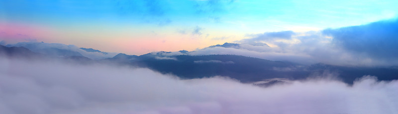 云与山与树