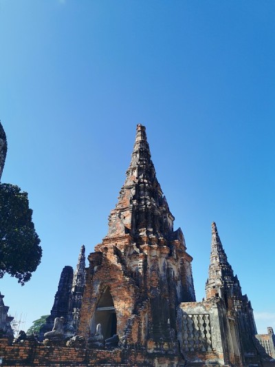 2019年-大城府考古风格的Chaiwatthanaram寺壁画