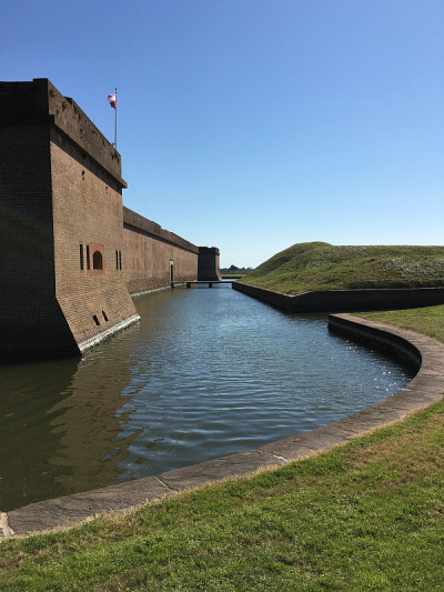 Fort Pulaski国家公园-萨凡纳佐治亚州