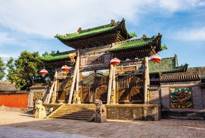 榆次古城景——孔庙(神祠)正门