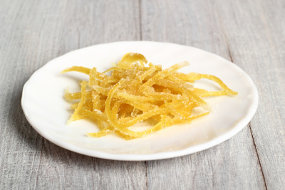 柠檬皮蜜饯