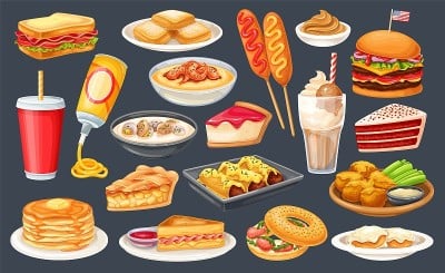 美国食品的