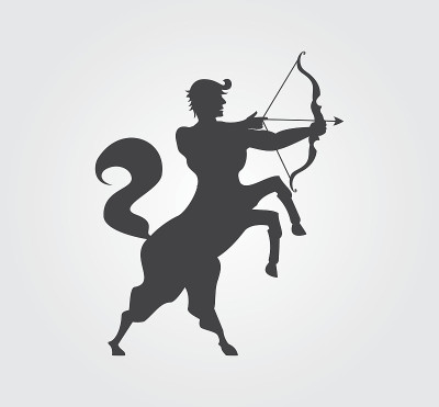 简单的图标:射手座