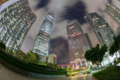 香港摩天大楼区