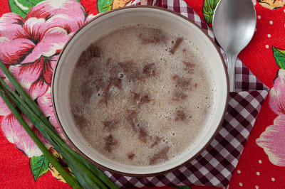 Cassava soup