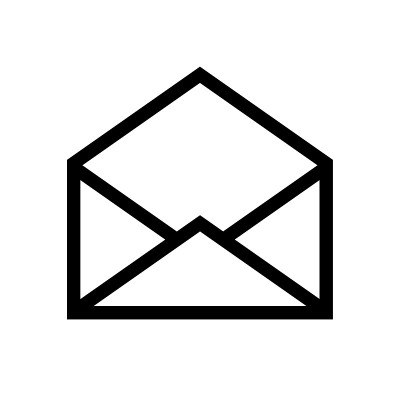 电子邮件符号字母图标-向量。