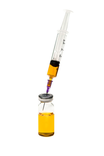 注射器。