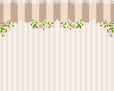 Lace braided frame