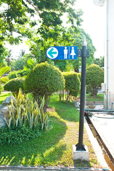 厕所标志