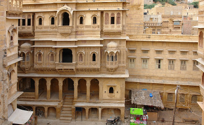 Jaisalmer的城市景观