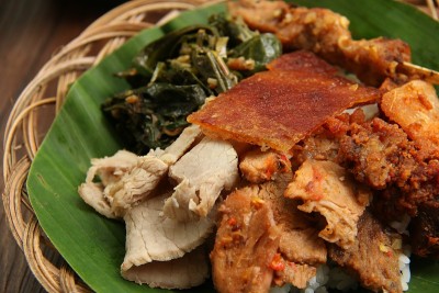 巴厘岛烤猪肉饭