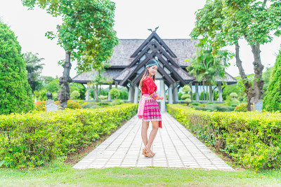 Mhong hill部落妇女