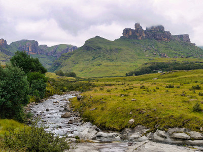 ukhahlamba-drakensberg公园-南非