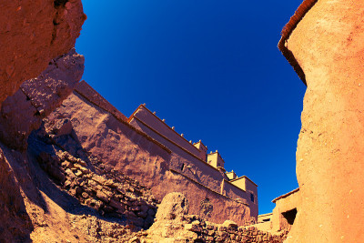Ksar Ait Ben hadou的古代建筑