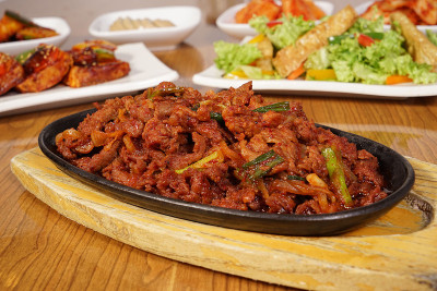 猪肉烤肉