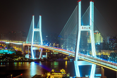 南浦大桥夜景