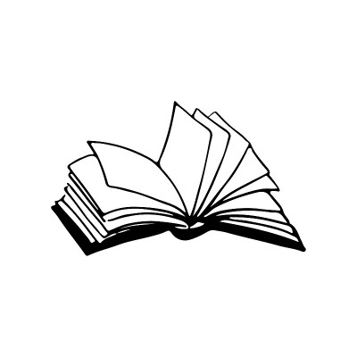书涂鸦颜色线性图标