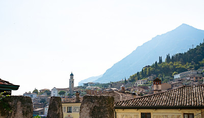 美丽的风景来自Limone del Garda