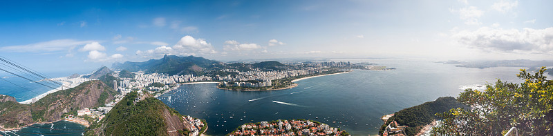 里约热内卢，糖叶景观全景