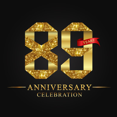 89周年庆典标志