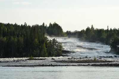 Storforsen -瑞典北部的大急流