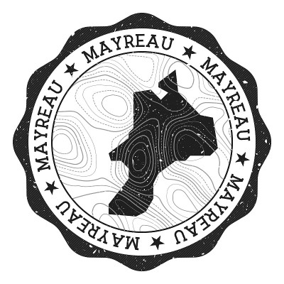 Mayreau户外邮票。
