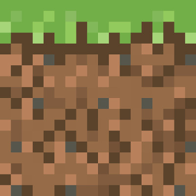 像素minecraft风格的土地背景。游戏概念地面像素化水平无缝背景。矢量图