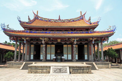 台北孔庙位于台湾台北