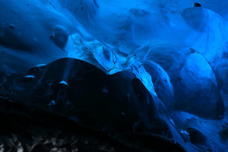 Vatnajokull Glacier Jokulsarlon国家公园的冰岛冰洞