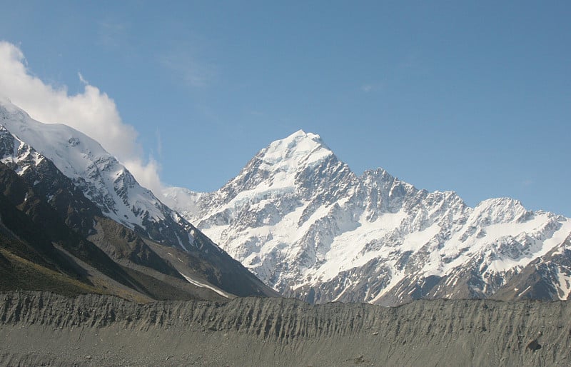 雄伟的库克山