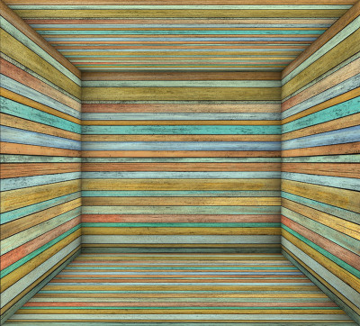 3d木材木材多色板材广场空地